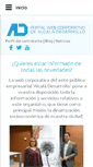 Mobile Screenshot of alcaladesarrollo.net